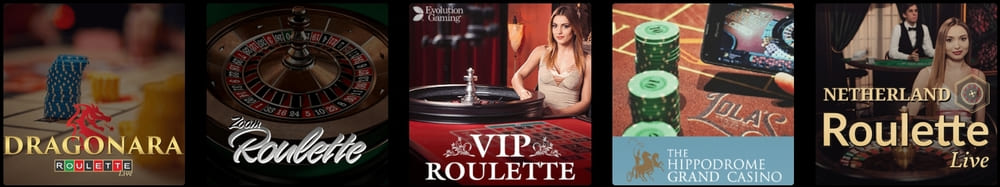 Roulette games in casino