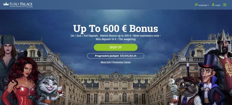 Euro Palace Bonus