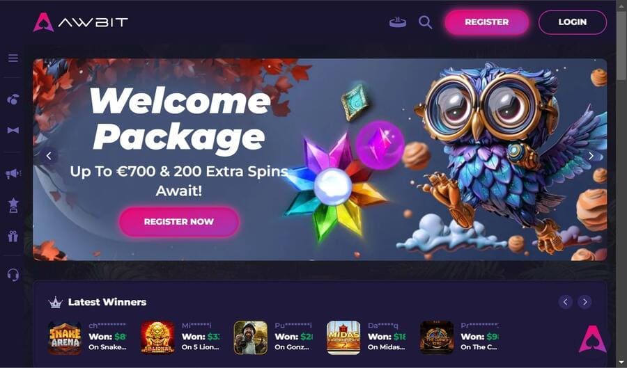 awbit casino main page